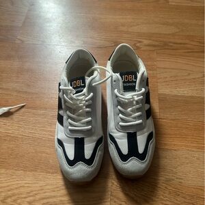 White and Black Sneakers